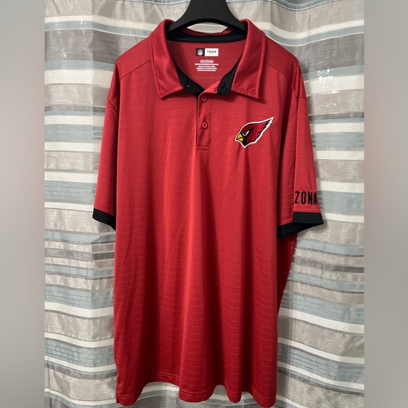 NFL Other - Arizona Cardinals NFL Team Apparel Polyester Polo Shirt